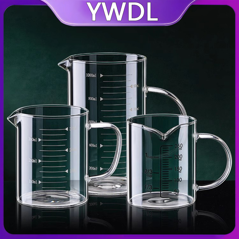 Candle Making Jug - YWDL 1/2 adet cam ölçüm kabı