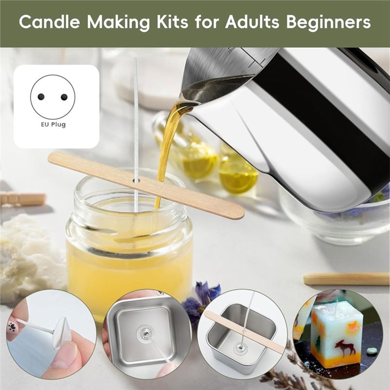 Candle Making Kit For Beginners - A96K-Mum Yapım Seti, Yeni Başlayanlar İçin