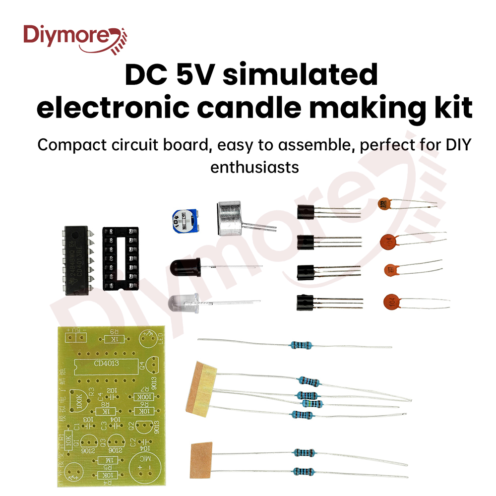 Candle Making In Dc - DC 5V Analog Elektronik Mum Yapımı