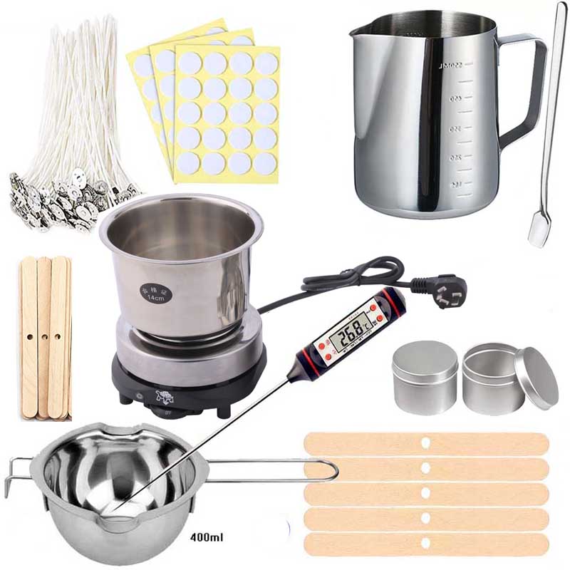 Candle Making Kit For Beginners - Mum Yapımı Malzemeleri Kiti DIY Mum