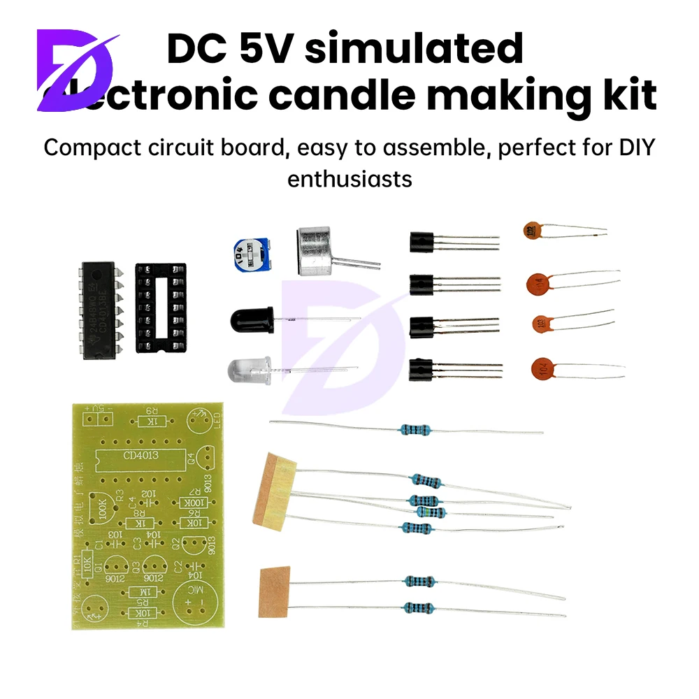 Candle Making In Dc - DC5V Analog Elektronik Mum Yapımı Kiti,