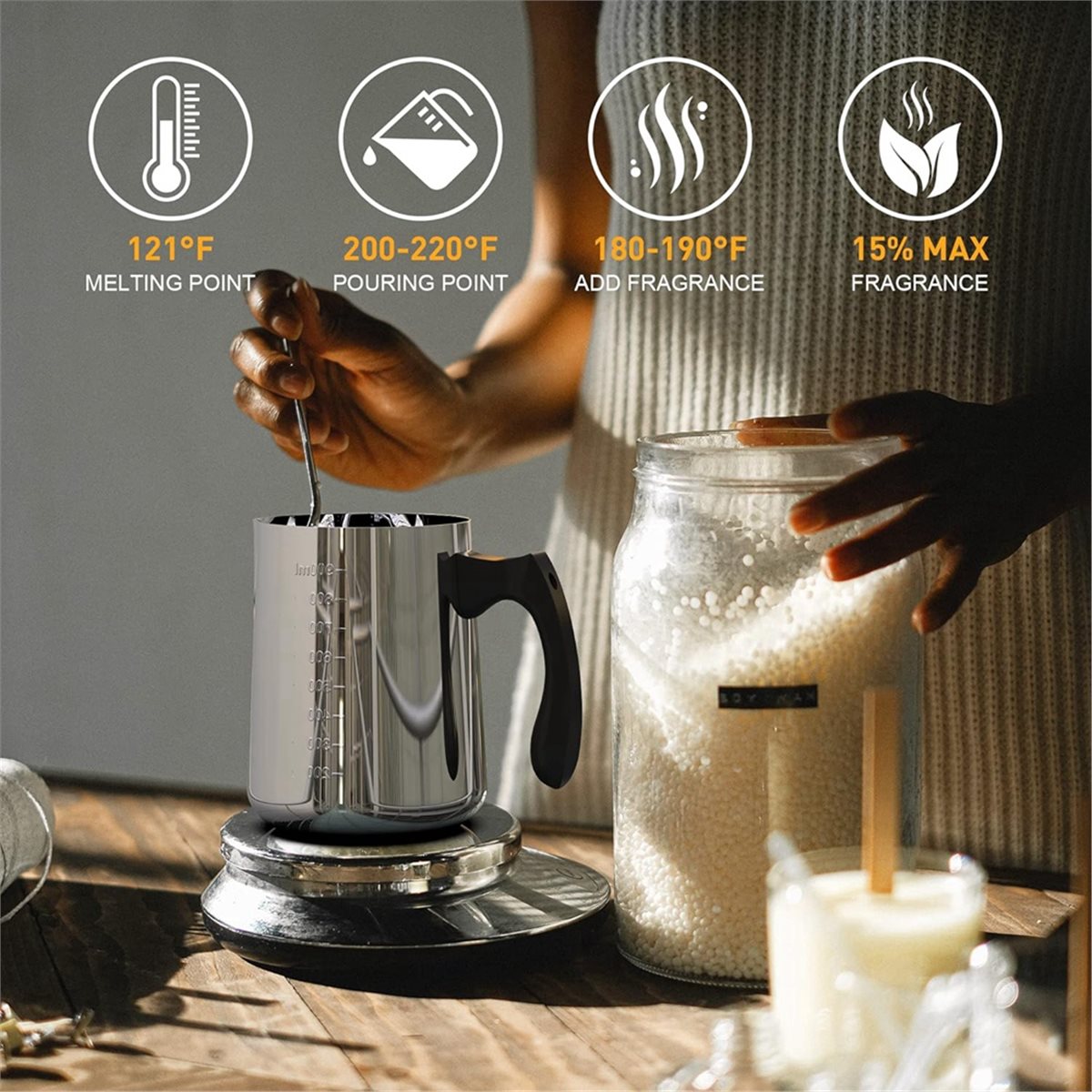 Candle Making Kit For Beginners - Yeni Başlayanlar İçin Mum Yapım Seti