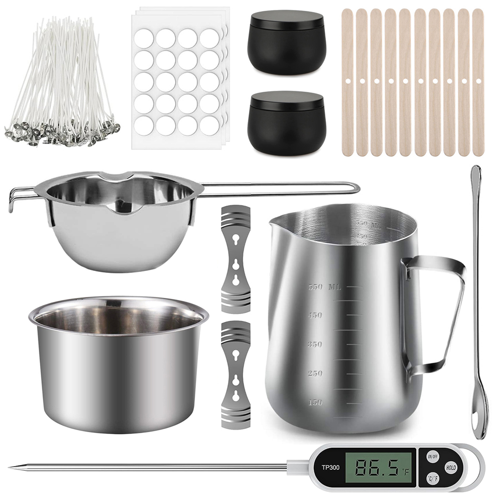 Candle Making Kit For Beginners - komple DIY mum seti aromatik mumlar