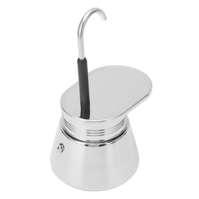 Pour Pot Aluminum - Tek Ağızlı Mocha Pot Paslanmaz Çelik