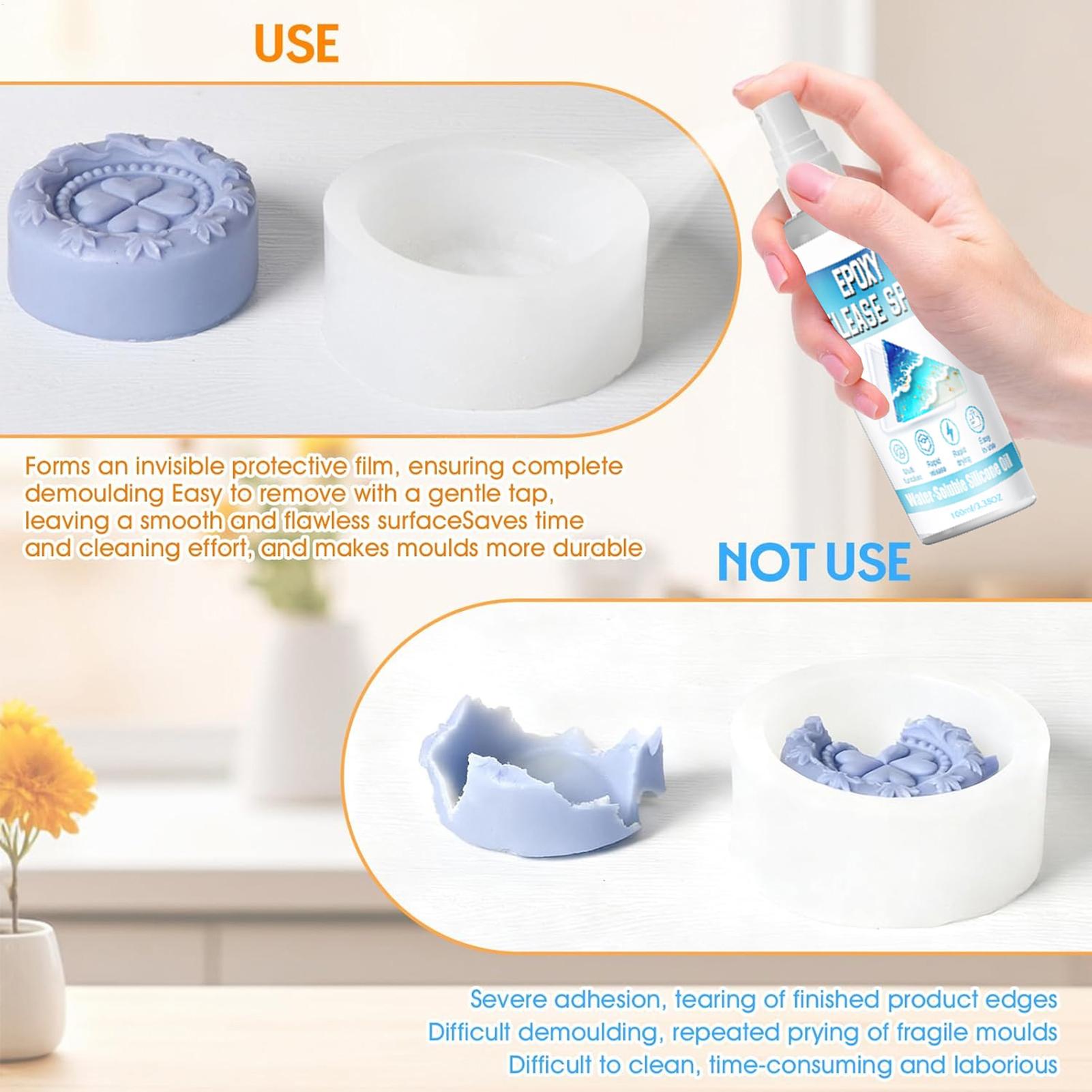 Silikon Çıkarma Spreyi Epoksi  - Candle Making Tools incelemesi ve fiyatı