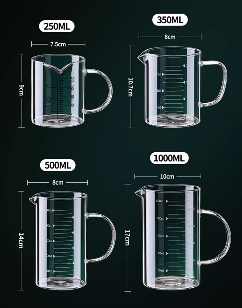 YWDL 1/2 adet cam ölçüm kabı s - Candle Making Jug incelemesi ve fiyatı