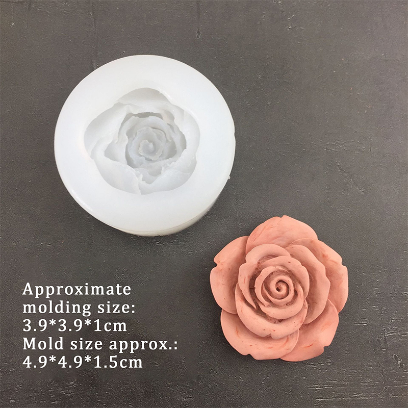 3D gül çiçek şekli yaprak sili - Candle Making Tools incelemesi ve fiyatı