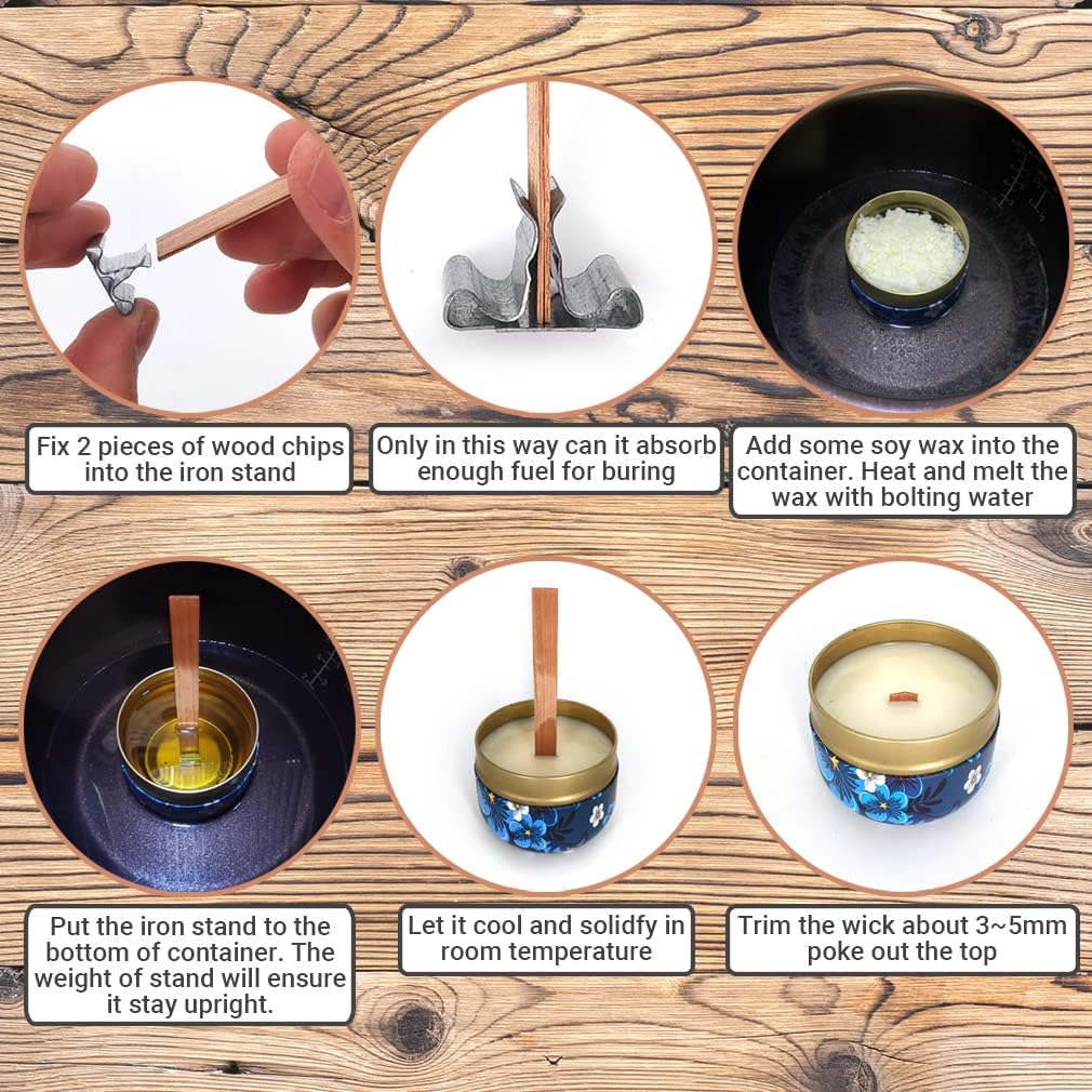 Ahşap Mum Fitilleri ve Tutucul - Wood Wick Crackle incelemesi ve fiyatı