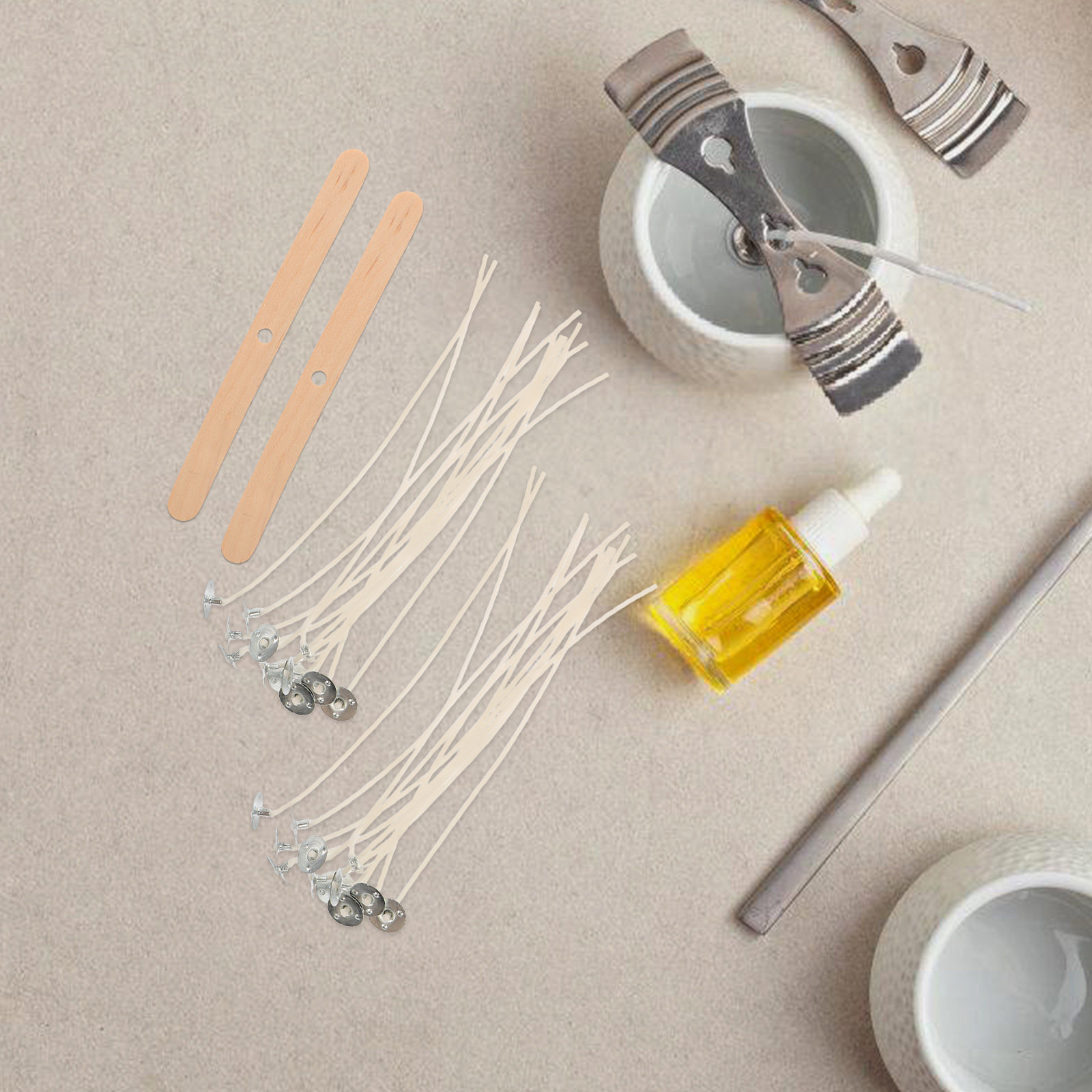 1 Set Yapım Kiti, Fitil Setler - Candle Making Homewood incelemesi ve fiyatı