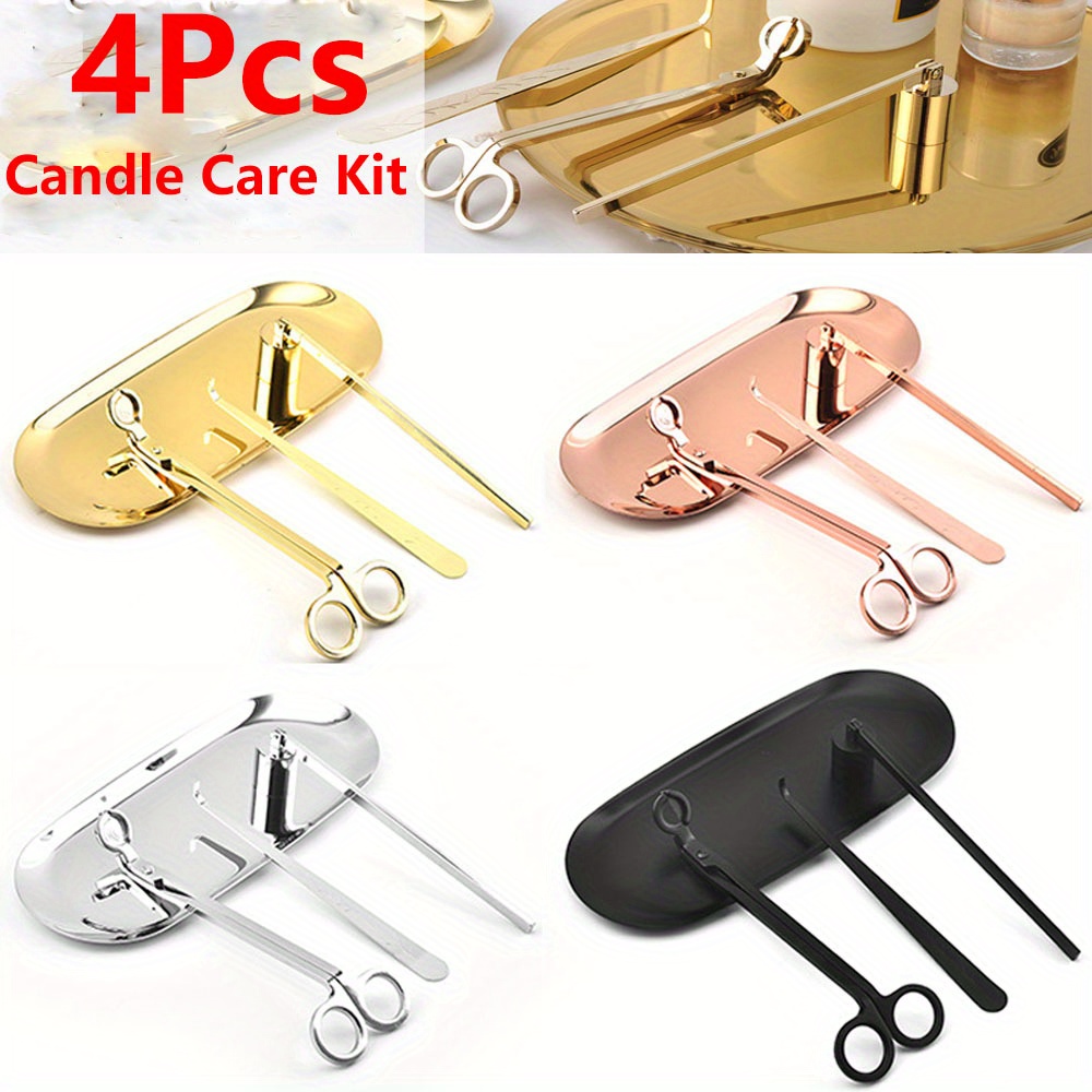 4 adet/takım Lüks Mum Bakım Se - Candle Making Tools incelemesi ve fiyatı