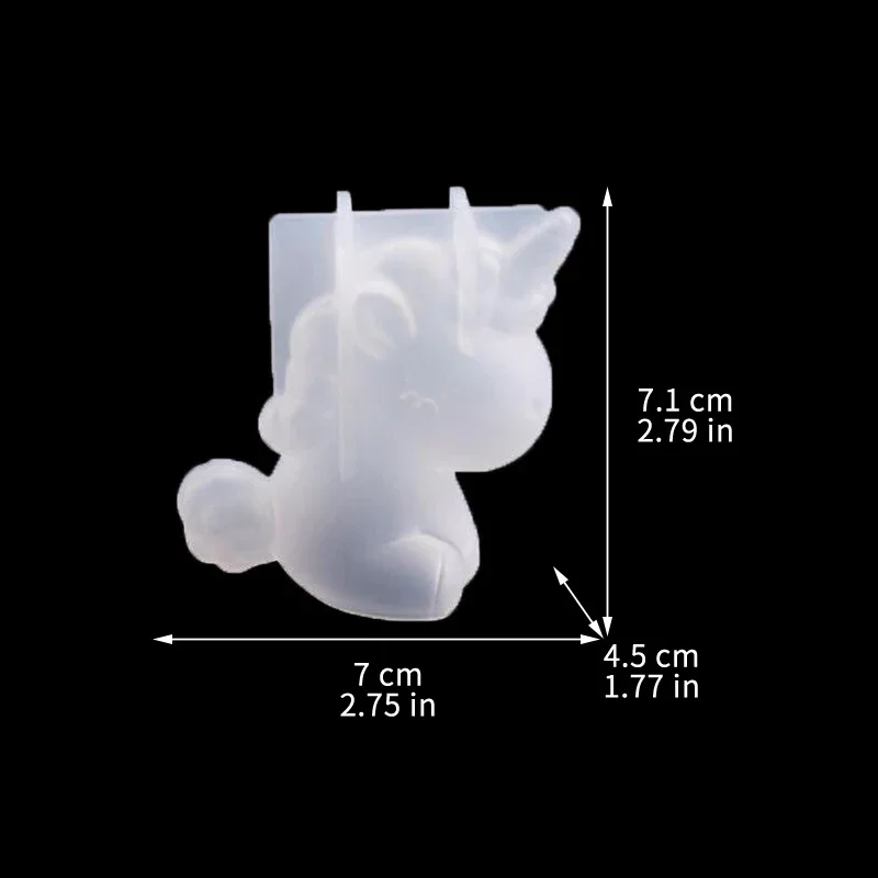 3D Geometrik Silikon Unicorn K - Candle Making Tools incelemesi ve fiyatı