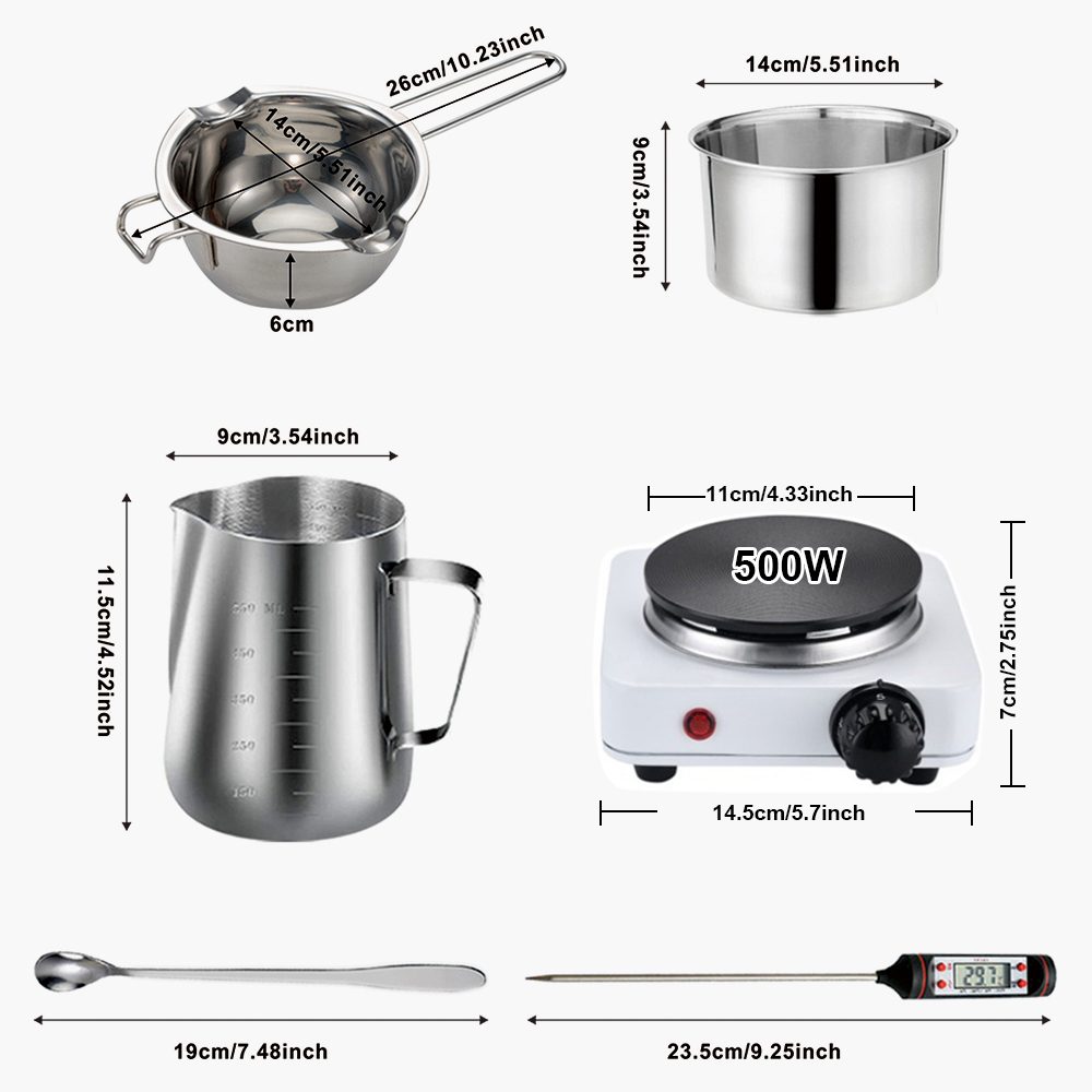 Balmumu Eritme Sıcak Plaka ile - Candle Making Kit For Beginners incelemesi ve fiyatı