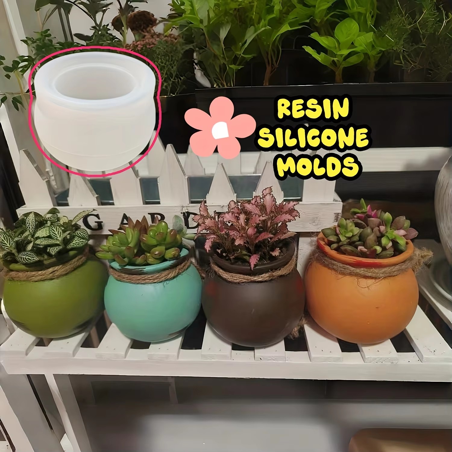 Silikon Saksı Kalıpları, Reçin - Candle Making Jug incelemesi ve fiyatı