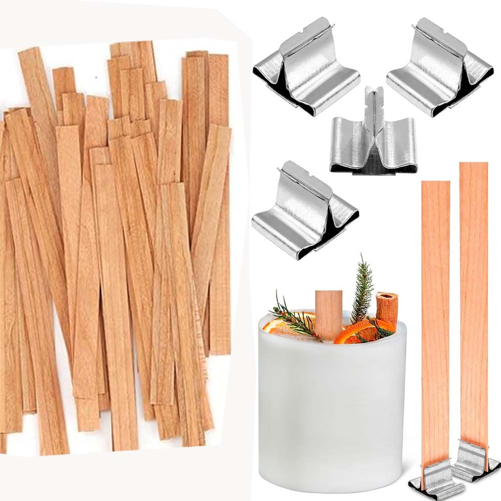 Mum Yapımı için Ahşap Fitiller - Candle Making Homewood incelemesi ve fiyatı