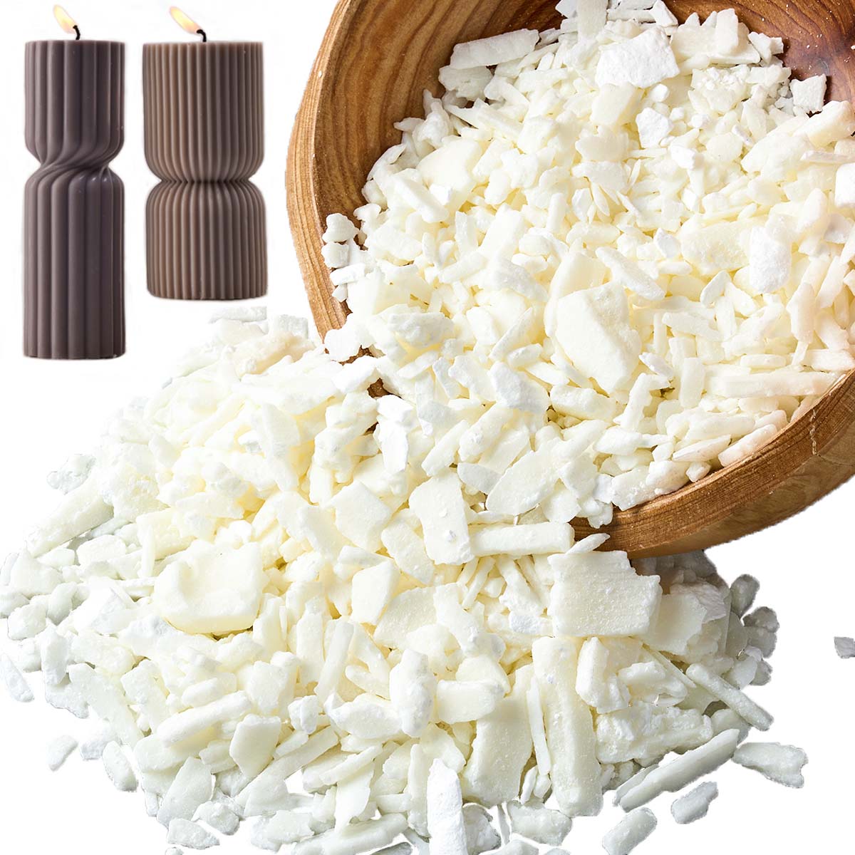 1 Pound Saf Beyaz Soya Balmumu - Candle Making Experience incelemesi ve fiyatı