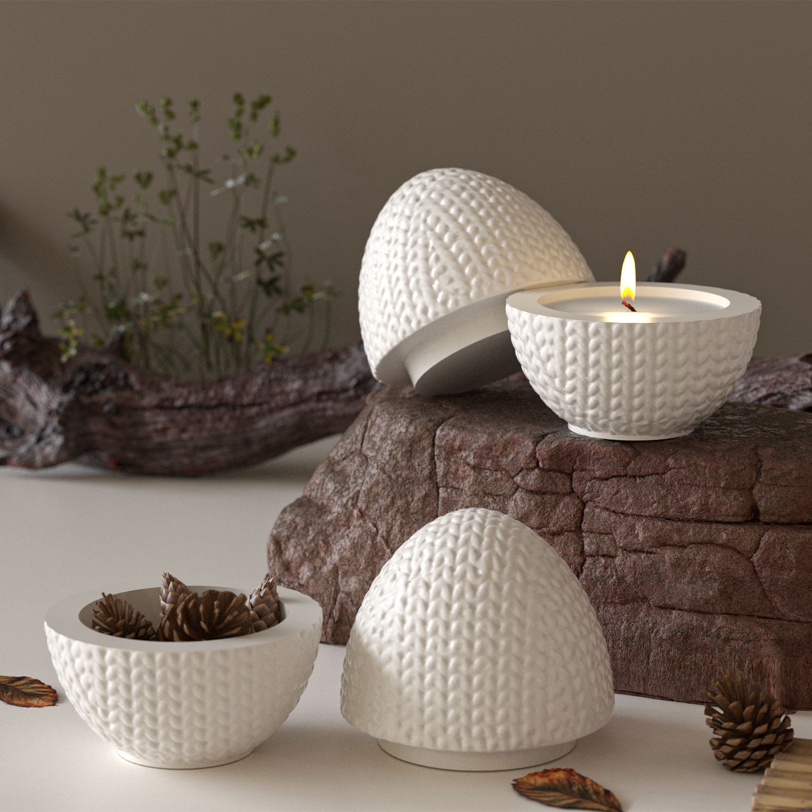 DIY Örgü İpliği Yumurta Şeklin - Candle Making Yarn incelemesi ve fiyatı