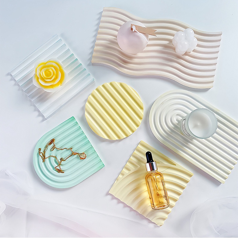 DIY Çizgili Dalga Tepsi Kalıp  - Candle Making Tools incelemesi ve fiyatı