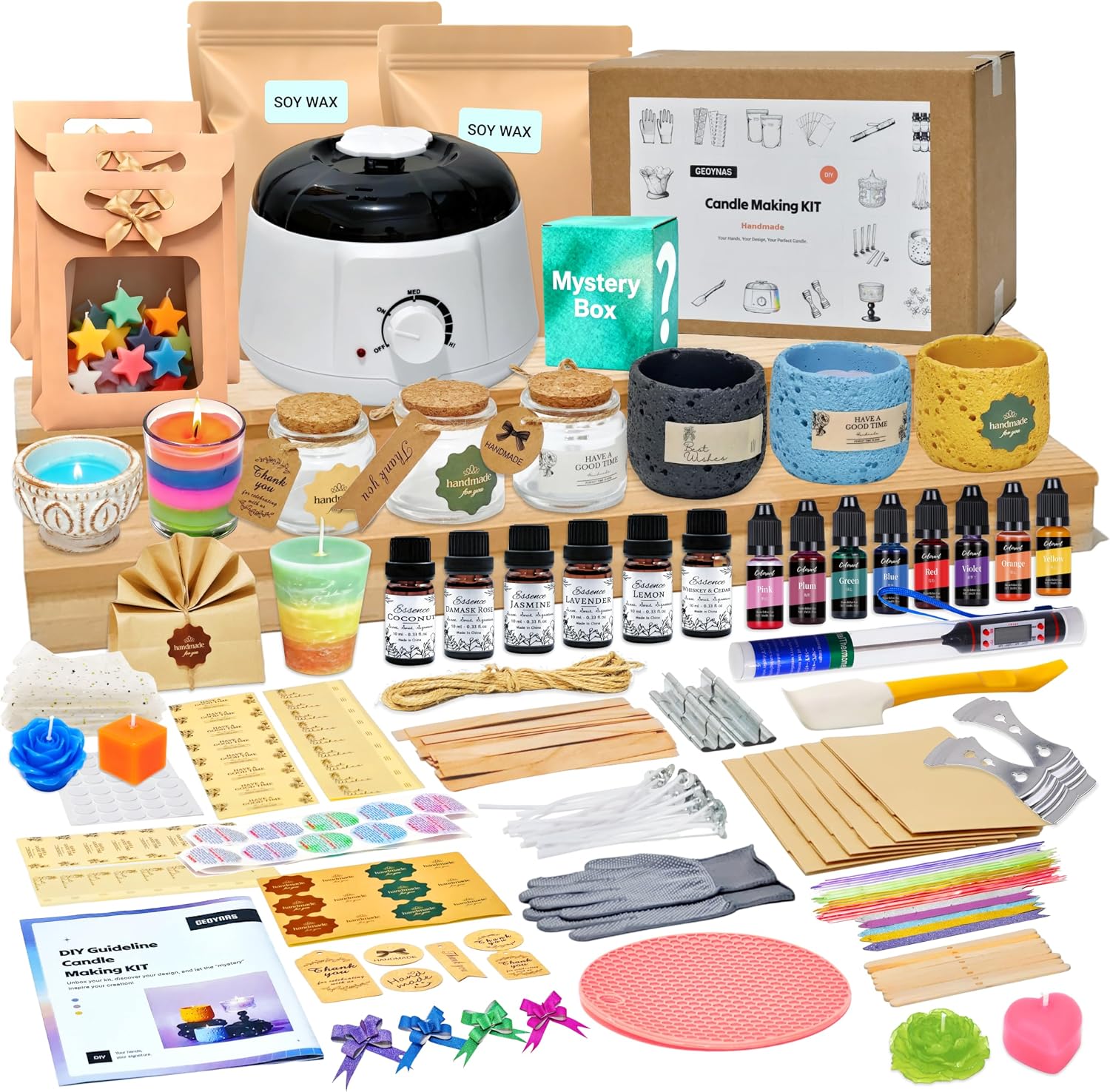 Yetişkinler ve Yeni Başlayanla - Candle Making Kit For Beginners incelemesi ve fiyatı