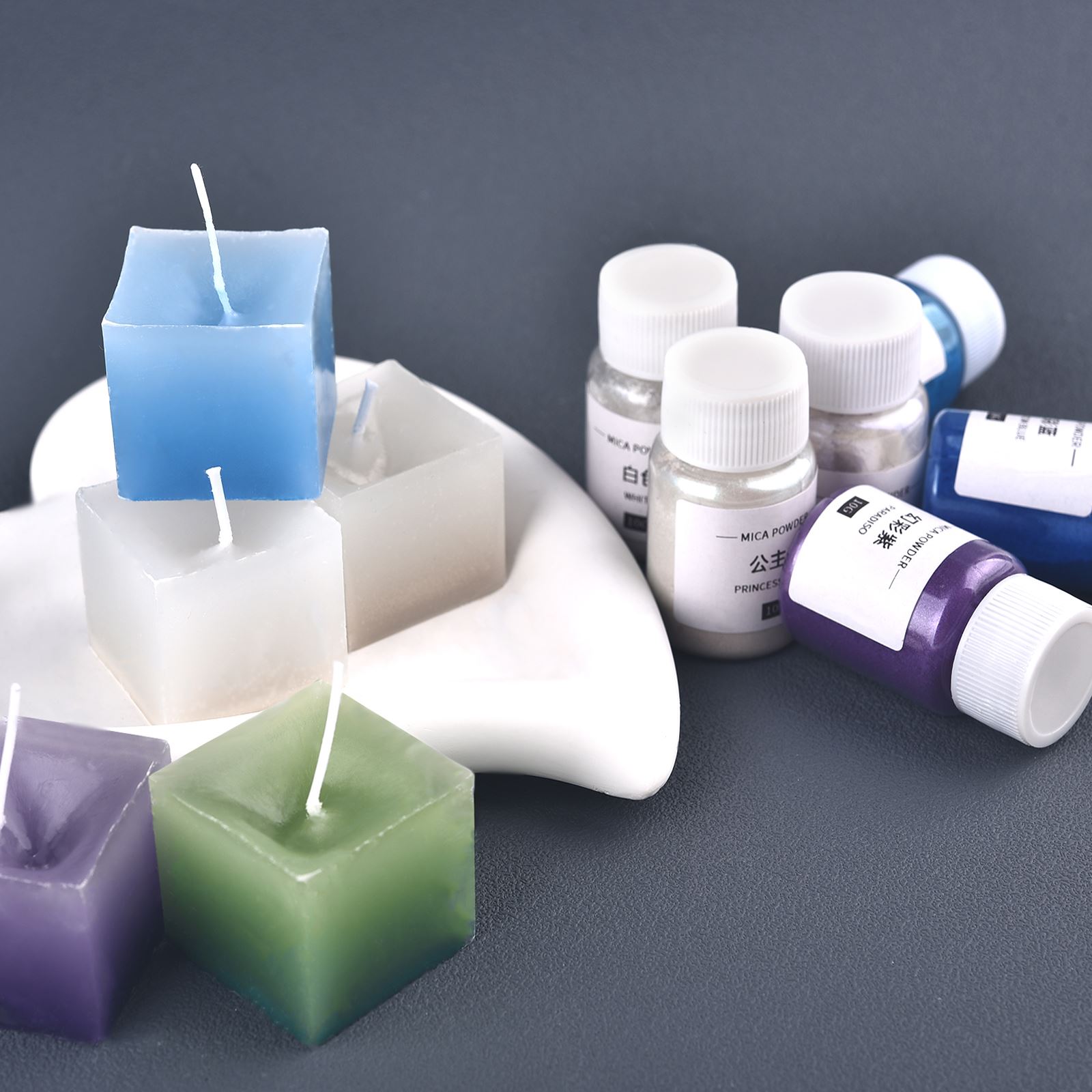 10g mum boyama maddesi sedefli - Candle Making Tools incelemesi ve fiyatı