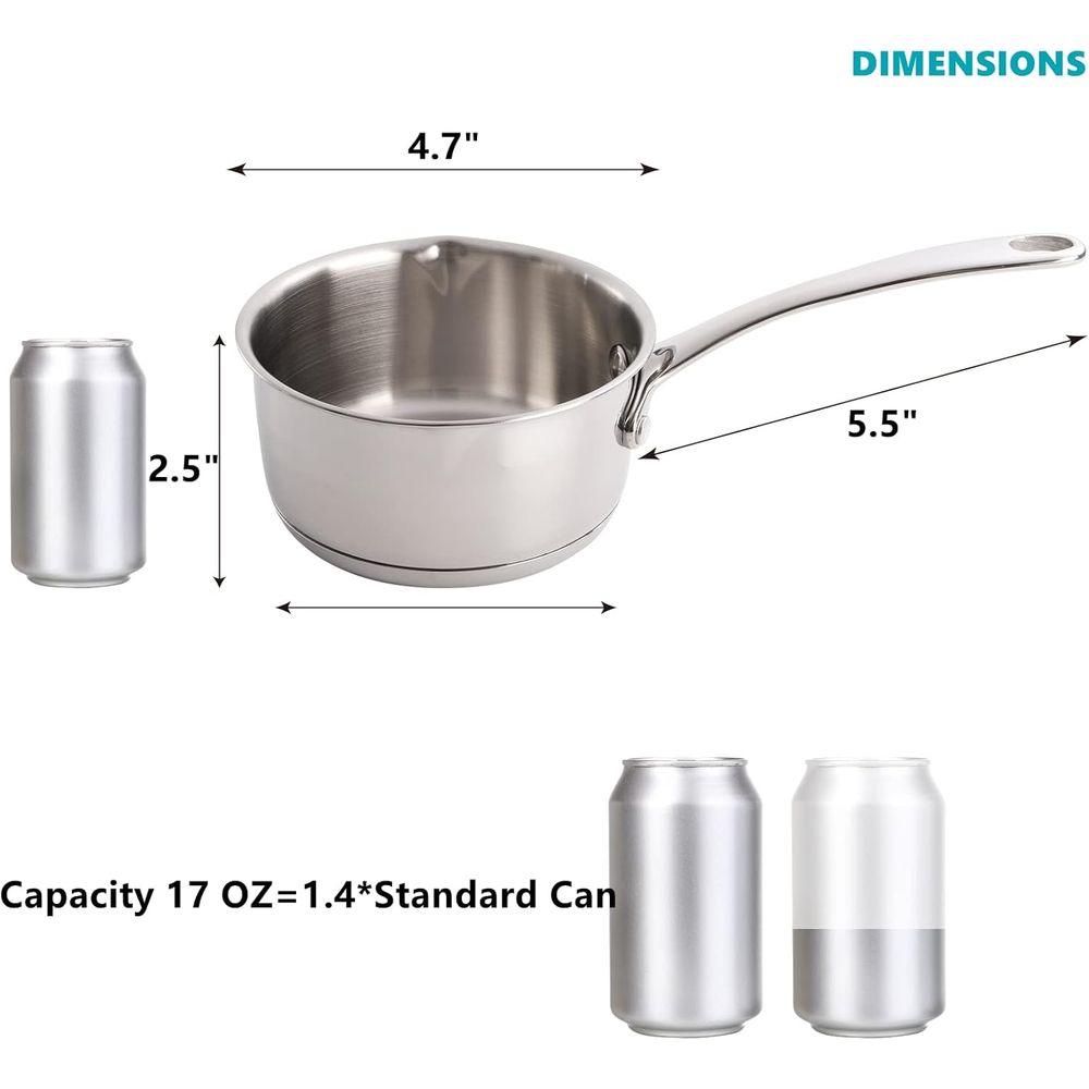 18/10 Paslanmaz Çelik Tereyağı - Pour Pot Aluminum incelemesi ve fiyatı
