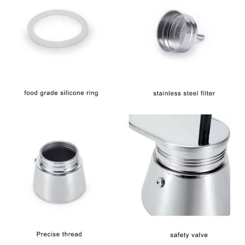Tek Ağızlı Mocha Pot Paslanmaz - Pour Pot Aluminum incelemesi ve fiyatı