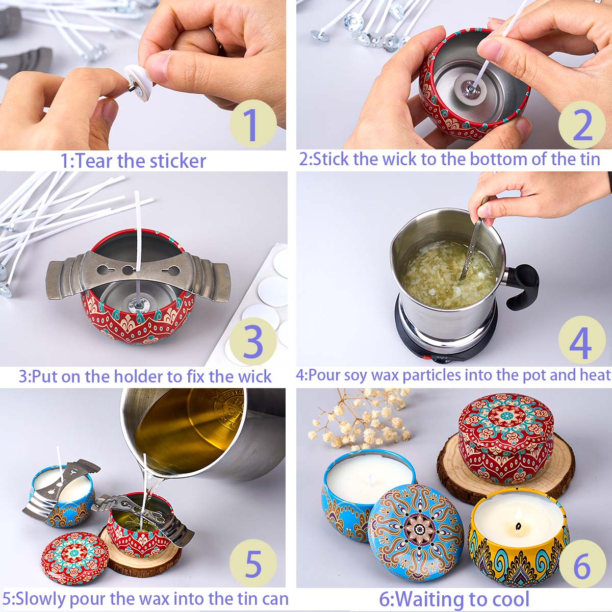 Kendin Yap Kokulu Mum Yapım Se - Candle Making Jug incelemesi ve fiyatı